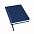 Ежедневник недатированный Bliss, А5,  голубой, белый блок, без обреза с логотипом в Нефтекамске заказать по выгодной цене в кибермаркете AvroraStore