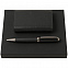Набор Hugo Boss: визитница с аккумулятором 4000 мАч и ручка, черный с логотипом в Нефтекамске заказать по выгодной цене в кибермаркете AvroraStore