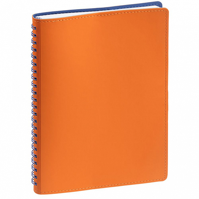 Набор Spring Shall, оранжевый с синим с логотипом в Нефтекамске заказать по выгодной цене в кибермаркете AvroraStore