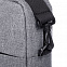 Конференц-сумка Burst, серая с логотипом в Нефтекамске заказать по выгодной цене в кибермаркете AvroraStore