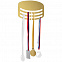Медальница Steel Hanger, золотистая с логотипом в Нефтекамске заказать по выгодной цене в кибермаркете AvroraStore