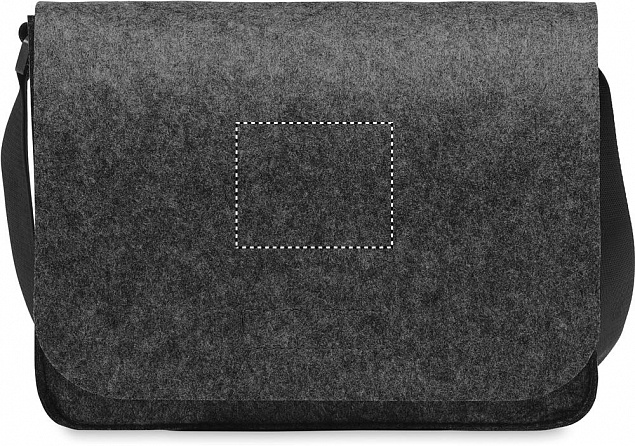 Сумка для ноутбука фетр RPET с логотипом в Нефтекамске заказать по выгодной цене в кибермаркете AvroraStore