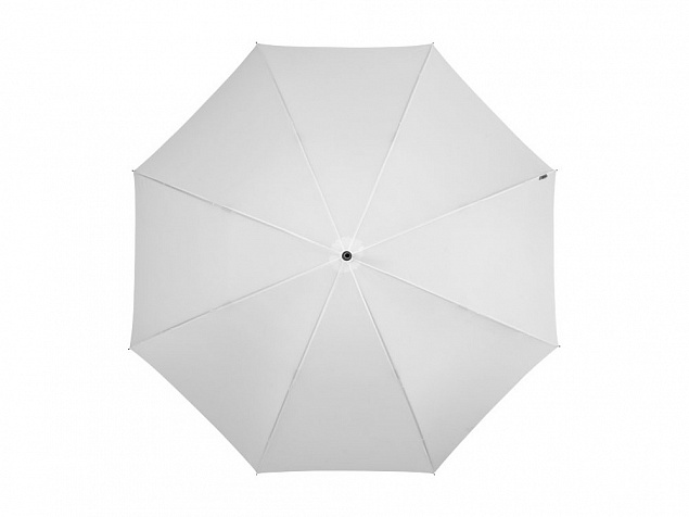 Зонт трость Halo, механический 30, белый с логотипом в Нефтекамске заказать по выгодной цене в кибермаркете AvroraStore
