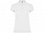 Рубашка поло Star женская, белый с логотипом в Нефтекамске заказать по выгодной цене в кибермаркете AvroraStore
