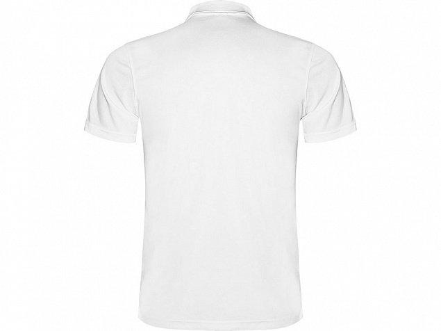 Рубашка поло Monzha мужская, белый с логотипом в Нефтекамске заказать по выгодной цене в кибермаркете AvroraStore