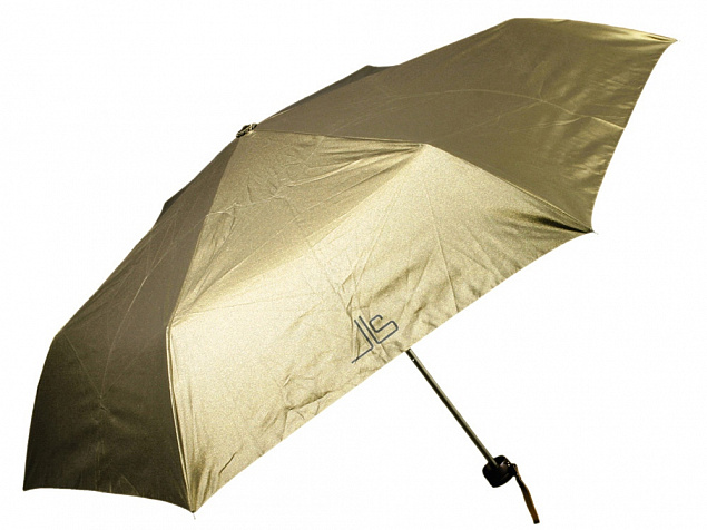 Зонт складной механический с логотипом в Нефтекамске заказать по выгодной цене в кибермаркете AvroraStore