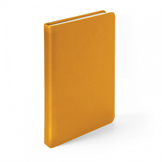 Ежедневник недатированный Duncan, А5,  оранжевый, белый блок с логотипом в Нефтекамске заказать по выгодной цене в кибермаркете AvroraStore