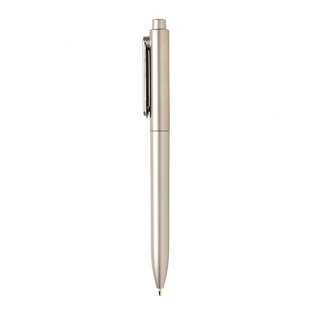 Ручка X6, серый с логотипом в Нефтекамске заказать по выгодной цене в кибермаркете AvroraStore