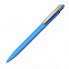 ELLE SOFT, ручка шариковая,  голубой, металл, синие чернила с логотипом в Нефтекамске заказать по выгодной цене в кибермаркете AvroraStore