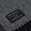 Палантин Gorgeous, черный с логотипом в Нефтекамске заказать по выгодной цене в кибермаркете AvroraStore