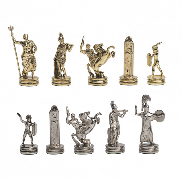 Шахматы "Греческие боги" с логотипом в Нефтекамске заказать по выгодной цене в кибермаркете AvroraStore