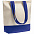 Сумка для покупок на молнии Shopaholic Zip, синяя с логотипом в Нефтекамске заказать по выгодной цене в кибермаркете AvroraStore