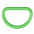 Полукольцо Semiring, М, красное с логотипом в Нефтекамске заказать по выгодной цене в кибермаркете AvroraStore
