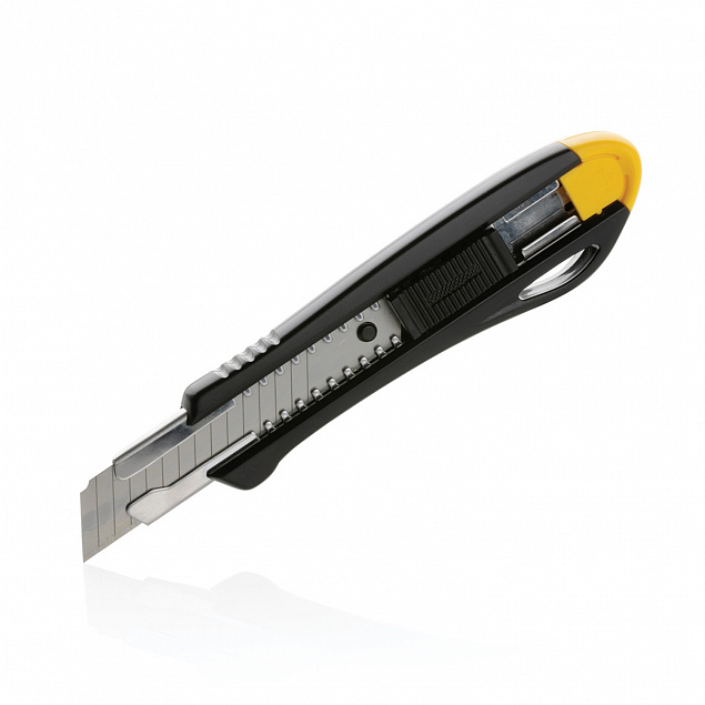Профессиональный строительный нож из переработанного пластика RCS с логотипом в Нефтекамске заказать по выгодной цене в кибермаркете AvroraStore