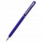 Ручка металлическая Tinny Soft софт-тач, синяя с логотипом в Нефтекамске заказать по выгодной цене в кибермаркете AvroraStore
