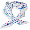Платок Tourbillon Silk, белый с логотипом в Нефтекамске заказать по выгодной цене в кибермаркете AvroraStore