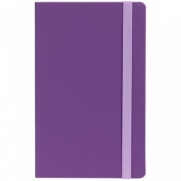 Блокнот Shall, фиолетовый с логотипом в Нефтекамске заказать по выгодной цене в кибермаркете AvroraStore