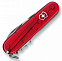 Офицерский нож Spartan 91, прозрачный красный с логотипом в Нефтекамске заказать по выгодной цене в кибермаркете AvroraStore