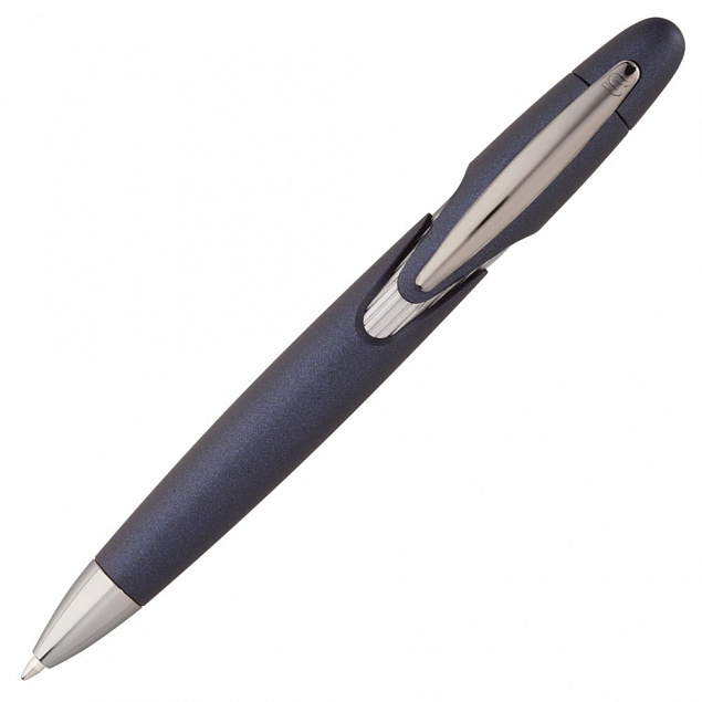 Ручка шариковая Myto, синяя с логотипом в Нефтекамске заказать по выгодной цене в кибермаркете AvroraStore