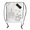 Рюкзак White Line с карандашами, белый с логотипом в Нефтекамске заказать по выгодной цене в кибермаркете AvroraStore