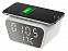 Настольные часы с функцией беспроводной зарядки «Wake», 10 Вт с логотипом в Нефтекамске заказать по выгодной цене в кибермаркете AvroraStore