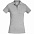 Рубашка поло женская Safran Timeless серый меланж с логотипом в Нефтекамске заказать по выгодной цене в кибермаркете AvroraStore