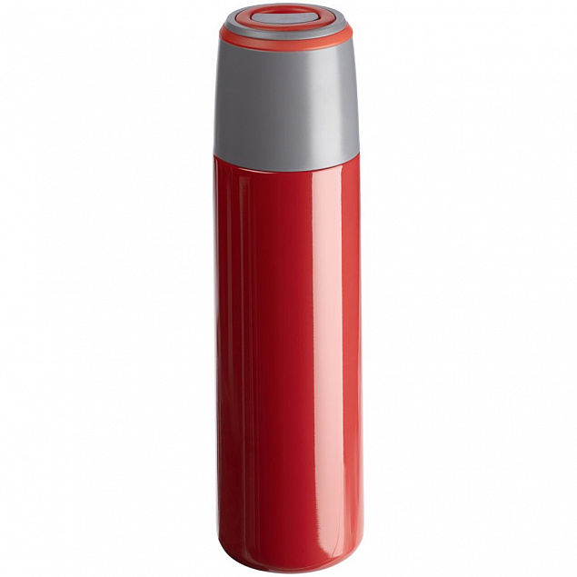 Термос Heater, красный с логотипом в Нефтекамске заказать по выгодной цене в кибермаркете AvroraStore