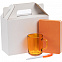 Набор Enjoy, оранжевый с логотипом в Нефтекамске заказать по выгодной цене в кибермаркете AvroraStore