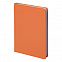 Ежедневник недатированный Anderson, А5,  оранжевый, белый блок с логотипом в Нефтекамске заказать по выгодной цене в кибермаркете AvroraStore