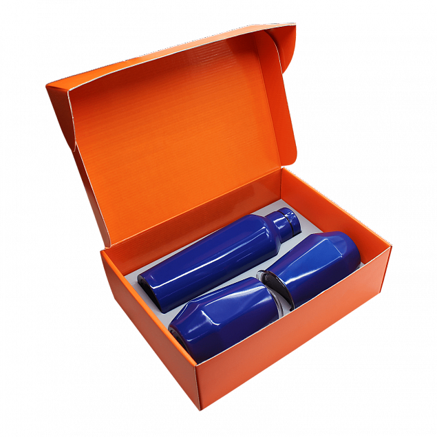 Набор Edge Box E2 G, синий с логотипом в Нефтекамске заказать по выгодной цене в кибермаркете AvroraStore