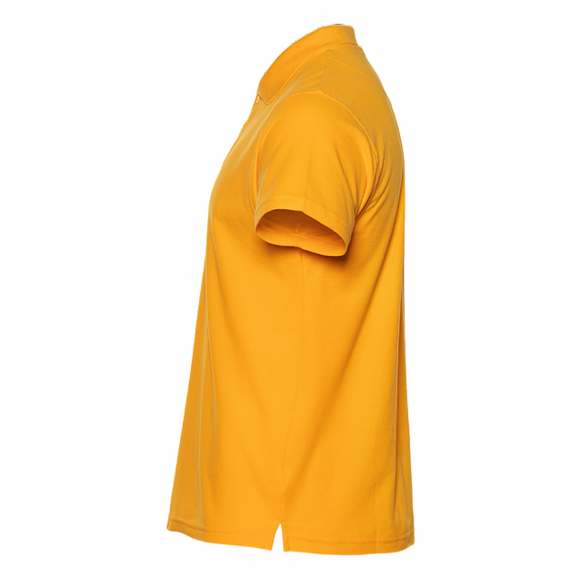 Рубашка поло Рубашка мужская 04 Жёлтый с логотипом в Нефтекамске заказать по выгодной цене в кибермаркете AvroraStore