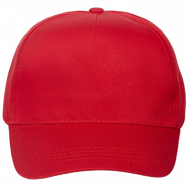 Бейсболка Promo, красная с логотипом в Нефтекамске заказать по выгодной цене в кибермаркете AvroraStore