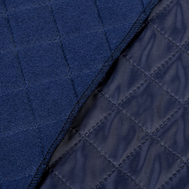 Плед для пикника Soft & Dry, синий с логотипом в Нефтекамске заказать по выгодной цене в кибермаркете AvroraStore