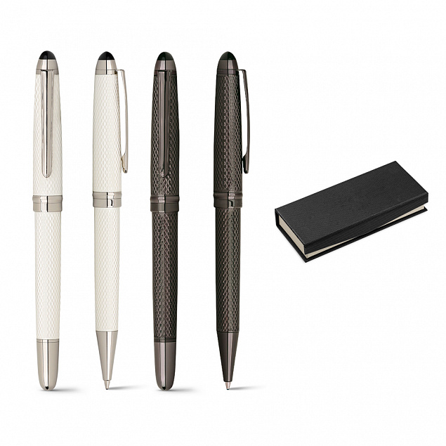 Письменный набор ROYAL, ручка и ручка-роллер,  с логотипом в Нефтекамске заказать по выгодной цене в кибермаркете AvroraStore