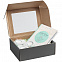 Коробка с окном Visible, серебристая с логотипом в Нефтекамске заказать по выгодной цене в кибермаркете AvroraStore