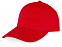 Бейсболка Florida 5-ти панельная, красный с логотипом в Нефтекамске заказать по выгодной цене в кибермаркете AvroraStore