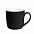 Керамическая кружка Viana, 380 ml, soft-touch, черная с логотипом в Нефтекамске заказать по выгодной цене в кибермаркете AvroraStore