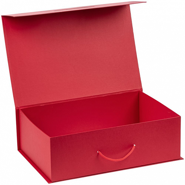 Коробка Big Case, красная с логотипом в Нефтекамске заказать по выгодной цене в кибермаркете AvroraStore