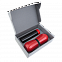 Набор Hot Box Duo C2B grey (черный с красным) с логотипом в Нефтекамске заказать по выгодной цене в кибермаркете AvroraStore