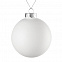Елочный шар Finery Matt, 10 см, матовый белый с логотипом в Нефтекамске заказать по выгодной цене в кибермаркете AvroraStore