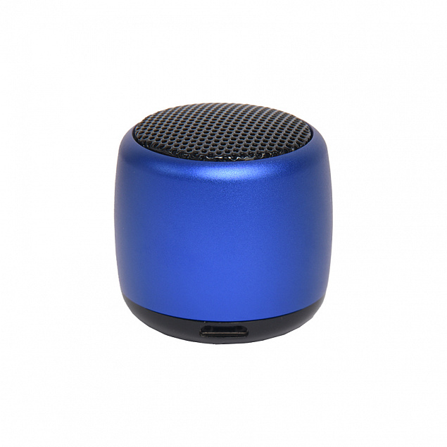 Портативная mini Bluetooth-колонка Sound Burger "Loto" синий с логотипом в Нефтекамске заказать по выгодной цене в кибермаркете AvroraStore