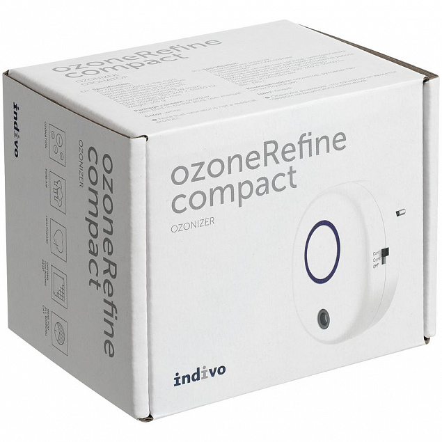 Озонатор воздуха ozonRefine Сompact, белый с логотипом в Нефтекамске заказать по выгодной цене в кибермаркете AvroraStore
