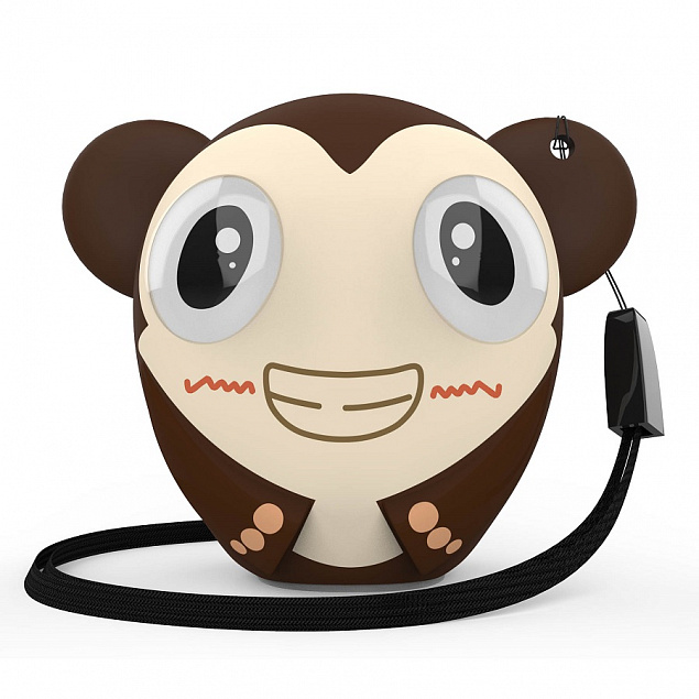 Беспроводная колонка Hiper ZOO Monkey с логотипом в Нефтекамске заказать по выгодной цене в кибермаркете AvroraStore