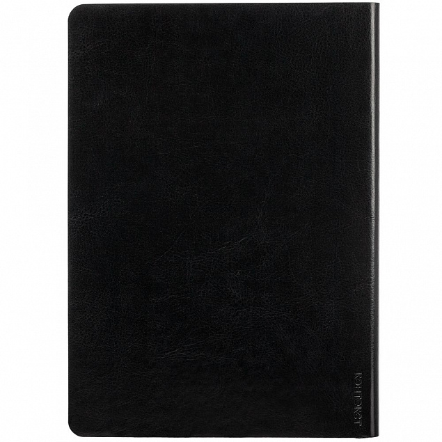 Ежедневник Slip, недатированный, черный, с белой бумагой с логотипом в Нефтекамске заказать по выгодной цене в кибермаркете AvroraStore