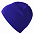 Шапка Siver, синяя с логотипом в Нефтекамске заказать по выгодной цене в кибермаркете AvroraStore