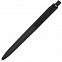 Ручка шариковая Prodir DS8 PRR-Т Soft Touch, черная с логотипом в Нефтекамске заказать по выгодной цене в кибермаркете AvroraStore