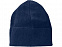 Шапка Caliber, темно-синий с логотипом в Нефтекамске заказать по выгодной цене в кибермаркете AvroraStore