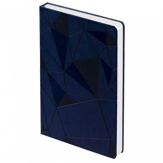 Ежедневник Gems, недатированный, темно-синий с логотипом в Нефтекамске заказать по выгодной цене в кибермаркете AvroraStore