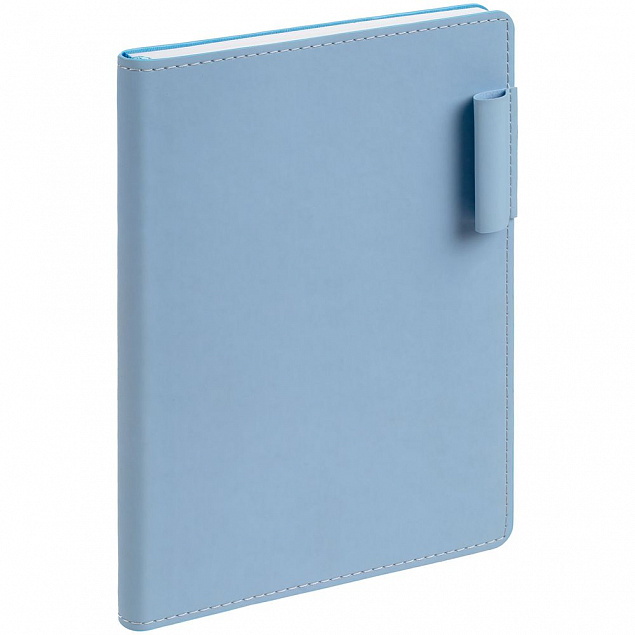 Ежедневник Tact, недатированный, голубой с логотипом в Нефтекамске заказать по выгодной цене в кибермаркете AvroraStore