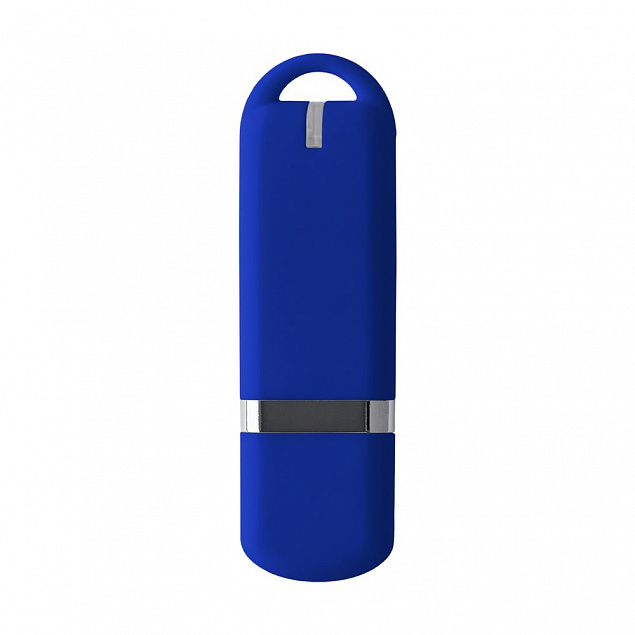 Флешка Memo, 8 Гб, синяя с логотипом в Нефтекамске заказать по выгодной цене в кибермаркете AvroraStore